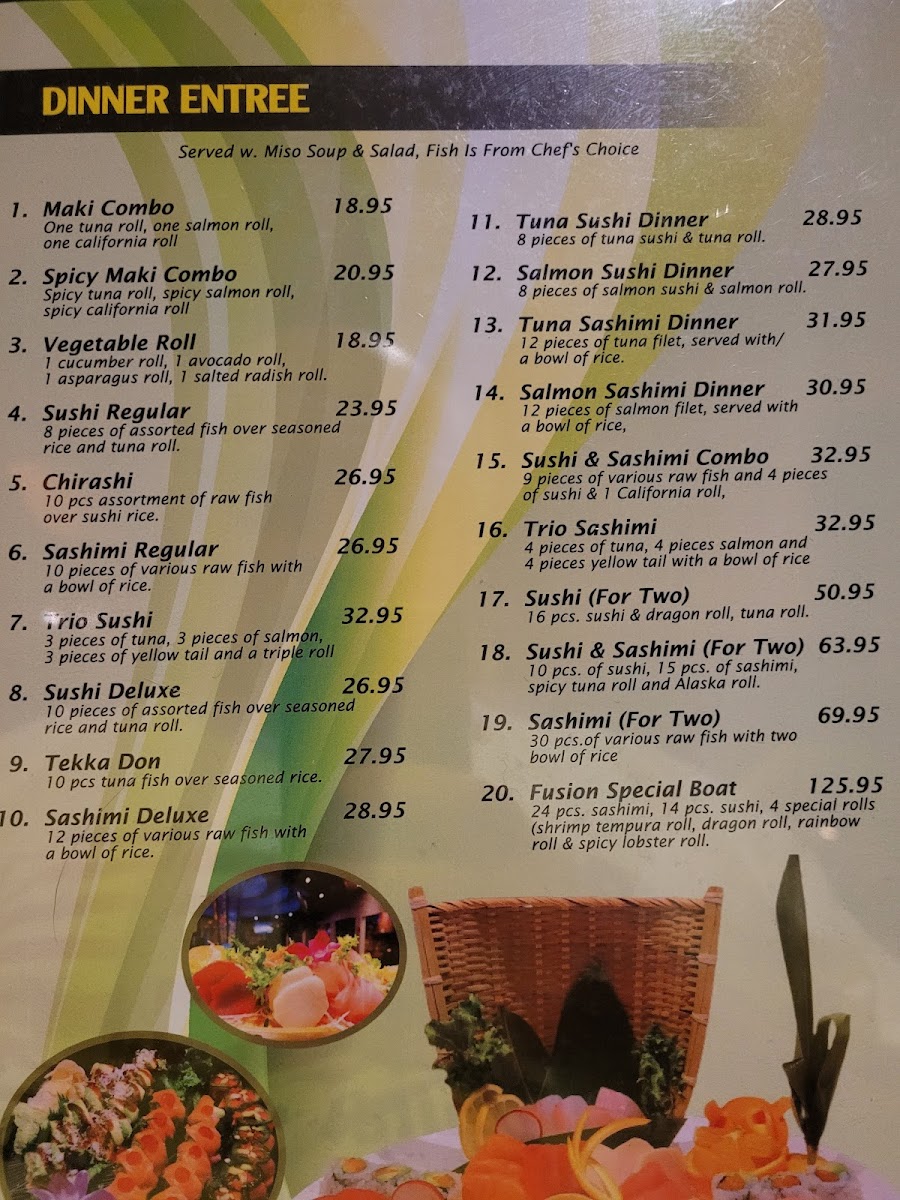 Menu Fusion Japanese Steak House-3