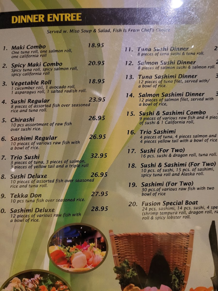 Menu Fusion Japanese Steak House-4